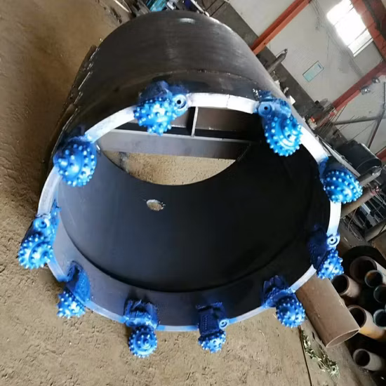 Carottage de coupe Od1100mm avec cône à rouleau unique TCI pour le forage HDD